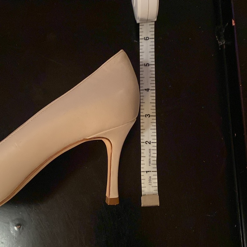 Manolo Blahnik Taupe 3" Pumps - Picture 9 of 9